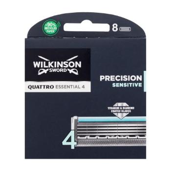 Wilkinson Sword Quattro Essential 4 8 szt wkład do maszynki dla mężczyzn