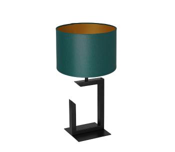 Lampa stołowa 1xE27/60W/230V 45 cm zielony/złoty