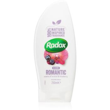 Radox Romantic Orchid & Blueberry łagodny krem pod prysznic 250 ml