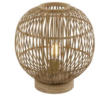 Globo 15368T - Lampa stołowa HILDEGARD 1xE27/60W230V bambus