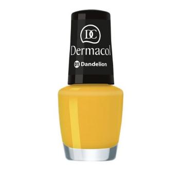 Dermacol Nail Polish Mini Summer Collection 5 ml lakier do paznokci dla kobiet 01 Dandelion