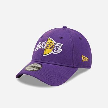 Czapka New Era Los Angeles Lakers Split Logo Purple 9FORTY Cap 60240335