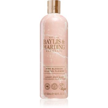 Baylis & Harding Elements Pink Blossom & Lotus Flower luksusowy żel pod prysznic 500 ml