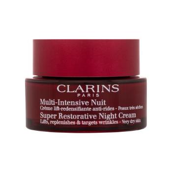 Clarins Super Restorative Night Cream Very Dry Skin 50 ml krem na noc dla kobiet