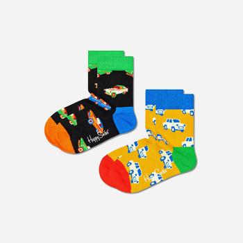 Skarpetki dziecięce Happy Socks 2-pack Car KCAR02-9300