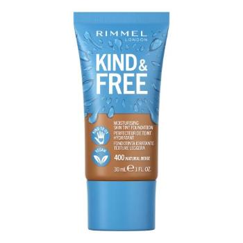 Rimmel London Kind & Free Moisturising Skin Tint Foundation 30 ml podkład dla kobiet 400 Natural Beige