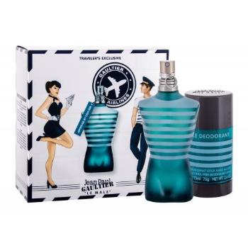 Jean Paul Gaultier Le Male zestaw Edt 75 ml + Deostick 75 ml dla mężczyzn Uszkodzone pudełko