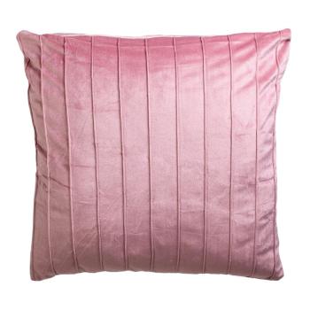 Różowa poduszka dekoracyjna JAHU collections Stripe, 45x45 cm