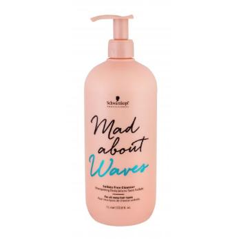 Schwarzkopf Professional Mad About Waves Sulfate Free Cleanser 1000 ml szampon do włosów dla kobiet
