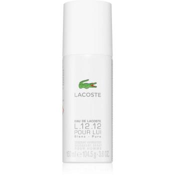 Lacoste Eau de Lacoste L.12.12 Blanc dezodorant w sprayu dla mężczyzn 150 ml