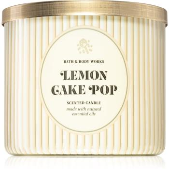 Bath & Body Works Lemon Cake Pop świeczka zapachowa 411 g