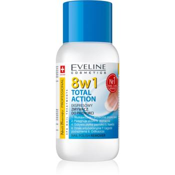 Eveline Cosmetics Nail Therapy Professional zmywacz do paznokci bez acetonu 8 w 1 150 ml