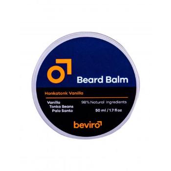 Be-Viro Men´s Only Beard Balm 50 ml wosk do zarostu dla mężczyzn Vanilla, Tonka Beans, Palo Santo