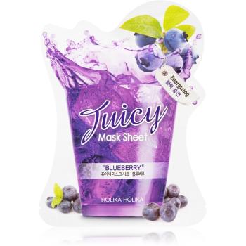 Holika Holika Juicy Mask Sheet Blueberry maseczka płócienna o działaniu energizującym 20 ml