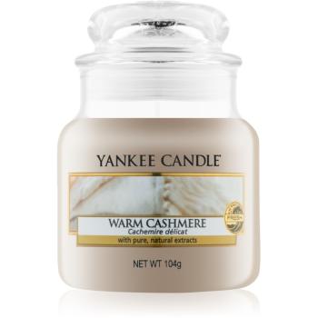 Yankee Candle Warm Cashmere świeczka zapachowa Classic duża 104 g