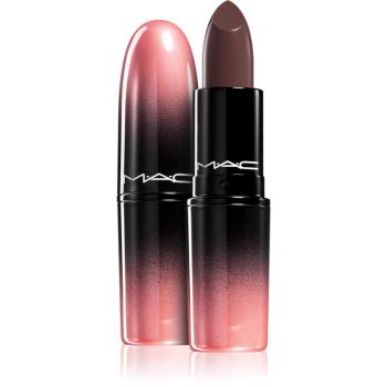 MAC Cosmetics Love Me Lipstick aksamitna szminka odcień Coffee & Cigs 3 g