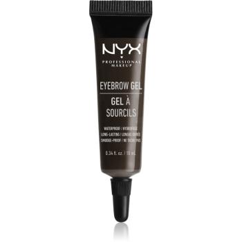 NYX Professional Makeup Eyebrow Gel wodoodporny żel do brwi odcień 05 Black 10 ml