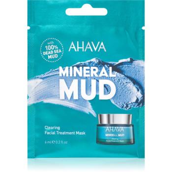 AHAVA Mineral Mud błotna maseczka oczyszczająca do cery tłustej i problematycznej 6 ml