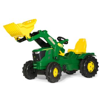 ROLLY TOYS Traktor z łyźką Farmtrac John Deere 6210 R, 611096