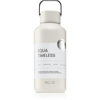 Equa Timeless butelka na wodę ze stali nierdzewnej mała kolor Off White 600 ml