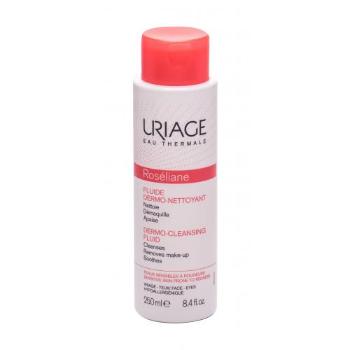 Uriage Roséliane Dermo-Cleansing Fluid 250 ml demakijaż twarzy dla kobiet