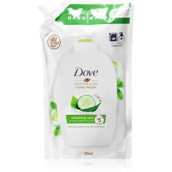 Dove Refreshing Care mydło do rąk w płynie napełnienie Cucumber & Green Tea 750 ml