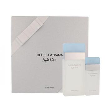 Dolce&Gabbana Light Blue zestaw Edt 100ml + 25ml Edt dla kobiet Uszkodzone pudełko