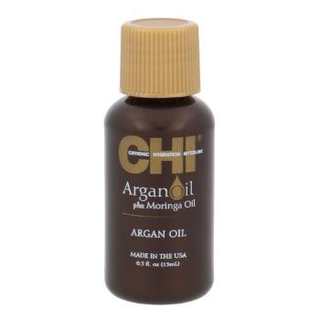Farouk Systems CHI Argan Oil Plus Moringa Oil 15 ml olejek do włosów dla kobiet Uszkodzone pudełko