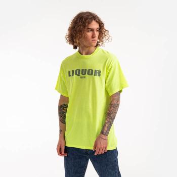 Koszulka męska PLEASURES Liquor T-shirt P22SP048-GREEN