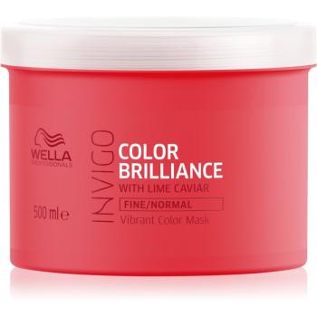 Wella Professionals Invigo Color Brilliance maseczka nawilżająca do włosów normalnych i delikatnych 500 ml