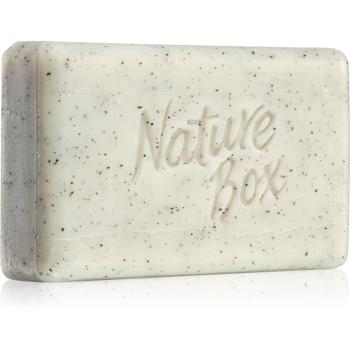 Nature Box Coconut oczyszczające mydło z efektem peelingu 90 g