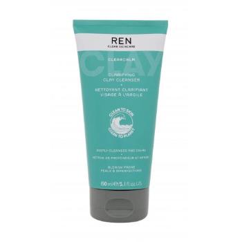 REN Clean Skincare Clearcalm 3 Clarifying Clay Cleanser 150 ml żel oczyszczający dla kobiet