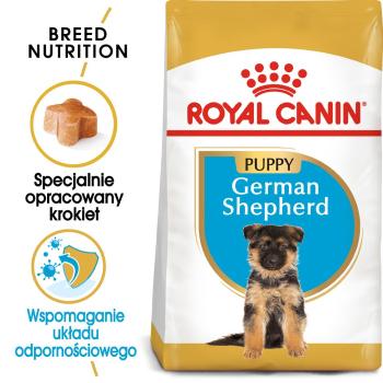 ROYAL CANIN German Shepherd Puppy Junior 1 kg karma sucha dla szczeniąt do 15 miesiąca, rasy owczarek niemiecki