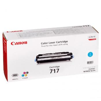 Canon originální toner CRG717, cyan, 4000str., 2577B002, Canon MF-8450, O