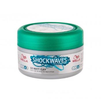 Wella Shockwaves Go Matt Clay 75 ml wosk do włosów dla kobiet