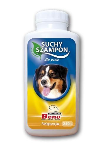 SUPER BENO Szampon suchy pielęgnacyjny dla psów 250 ml
