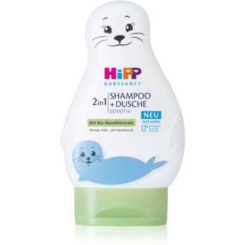 Hipp Babysanft Sensitive szampon dla dzieci do ciała i włosów Seal 200 ml