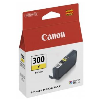 Canon originální ink PFI300Y, yellow, 14,4ml, 4196C001, Canon imagePROGRAF PRO-300