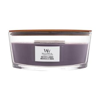 WoodWick Amethyst & Amber 453,6 g świeczka zapachowa unisex