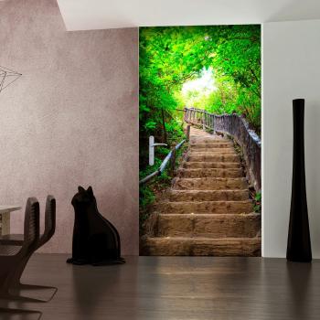Fototapeta z motywem schodów w naturze - 100x210