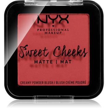 NYX Professional Makeup Sweet Cheeks Blush Matte róż do policzków odcień CITRINE ROSE 5 g
