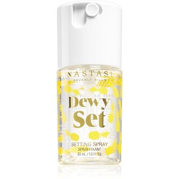 Anastasia Beverly Hills Dewy Set Setting Spray Mini mgiełka rozświetlająca do twarzy z zapachem Pineapple 30 ml
