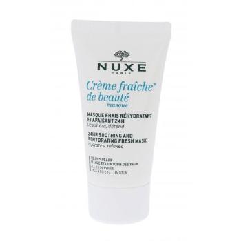 NUXE Creme Fraiche de Beauté 24hr Soothing And Rehydrating Fresh Mask 50 ml maseczka do twarzy dla kobiet