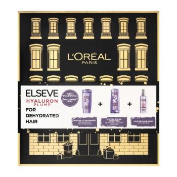 L'Oréal Paris Elseve Hyaluron Plump zestaw Szampon 250 ml + odżywka 200 ml + serum do włosów 150 ml dla kobiet