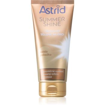 Astrid Summer Shine tonujący krem do ciała Light 200 ml