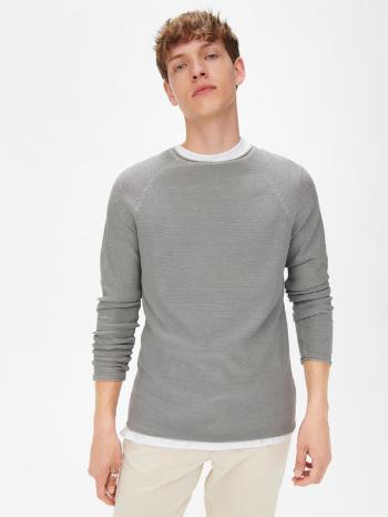 ONLY & SONS Dextor Sweter Szary