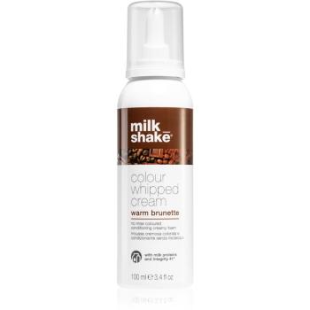 Milk Shake Colour Whipped Cream pianka tonująca do wszystkich rodzajów włosów Warm Brunette 100 ml