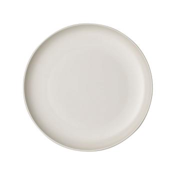 Biały porcelanowy talerz Villeroy & Boch Uni, ⌀ 24 cm