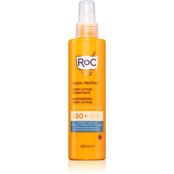 RoC Soleil Protect Moisturising Spray Lotion spray nawilżający do opalania SPF 50+ 200 ml