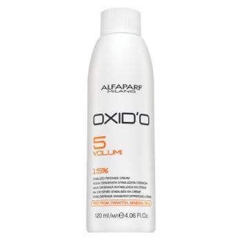 Alfaparf Milano Oxid'o 5 Volumi 15% emulsja aktywująca do wszystkich rodzajów włosów 120 ml